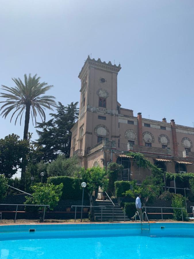 Villa Con Piscina Mascalucia Bagian luar foto
